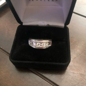 White Gold Diamond Wedding Ring